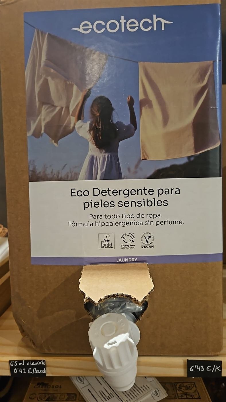 Eco detergente para pieles sensibles Ecotech