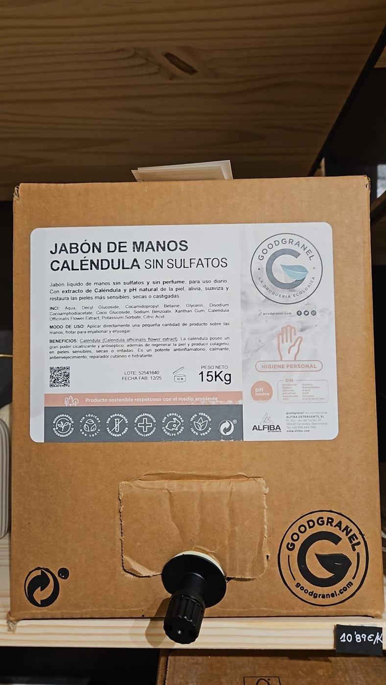 Jabón de manos de caléndula Goodgranel