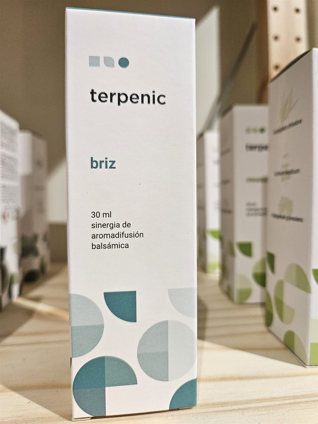 Sinergia de aromadifusión Briz, balsámica